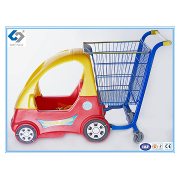 De Bonne Qualité Chariots de magasinage de bébé avec la voiture de jouet en plastique
